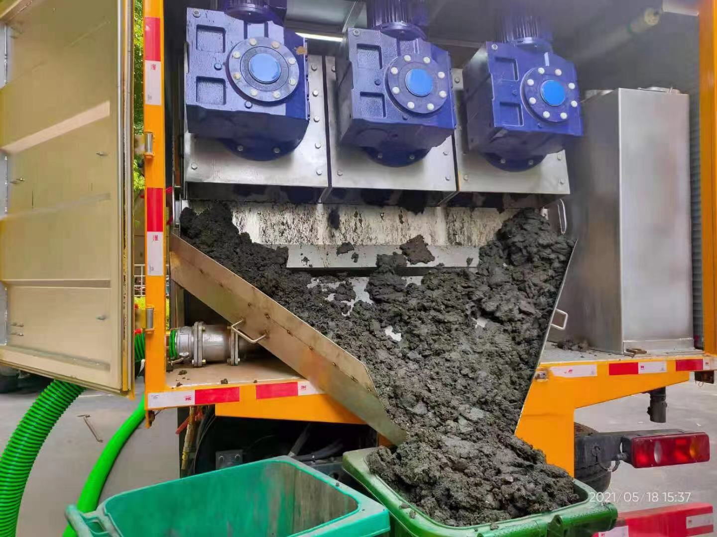 中牟化粪池清掏城市维护站-泥浆净化干湿分离处理